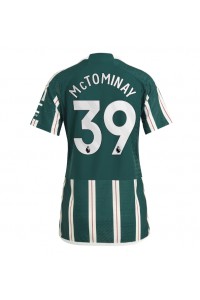 Fotbalové Dres Manchester United Scott McTominay #39 Dámské Venkovní Oblečení 2023-24 Krátký Rukáv